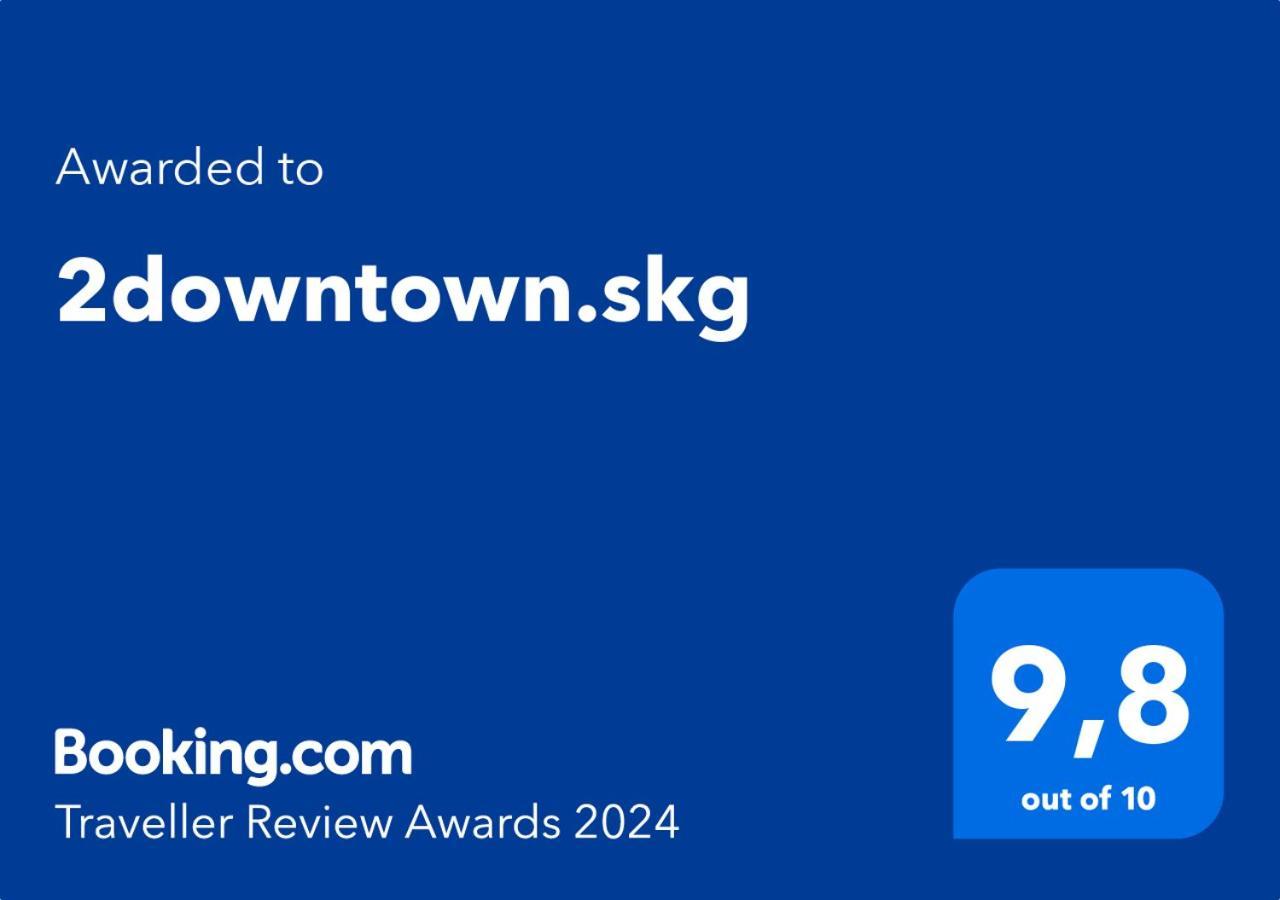 2Downtown.Skg Lägenhet Thessaloníki Exteriör bild
